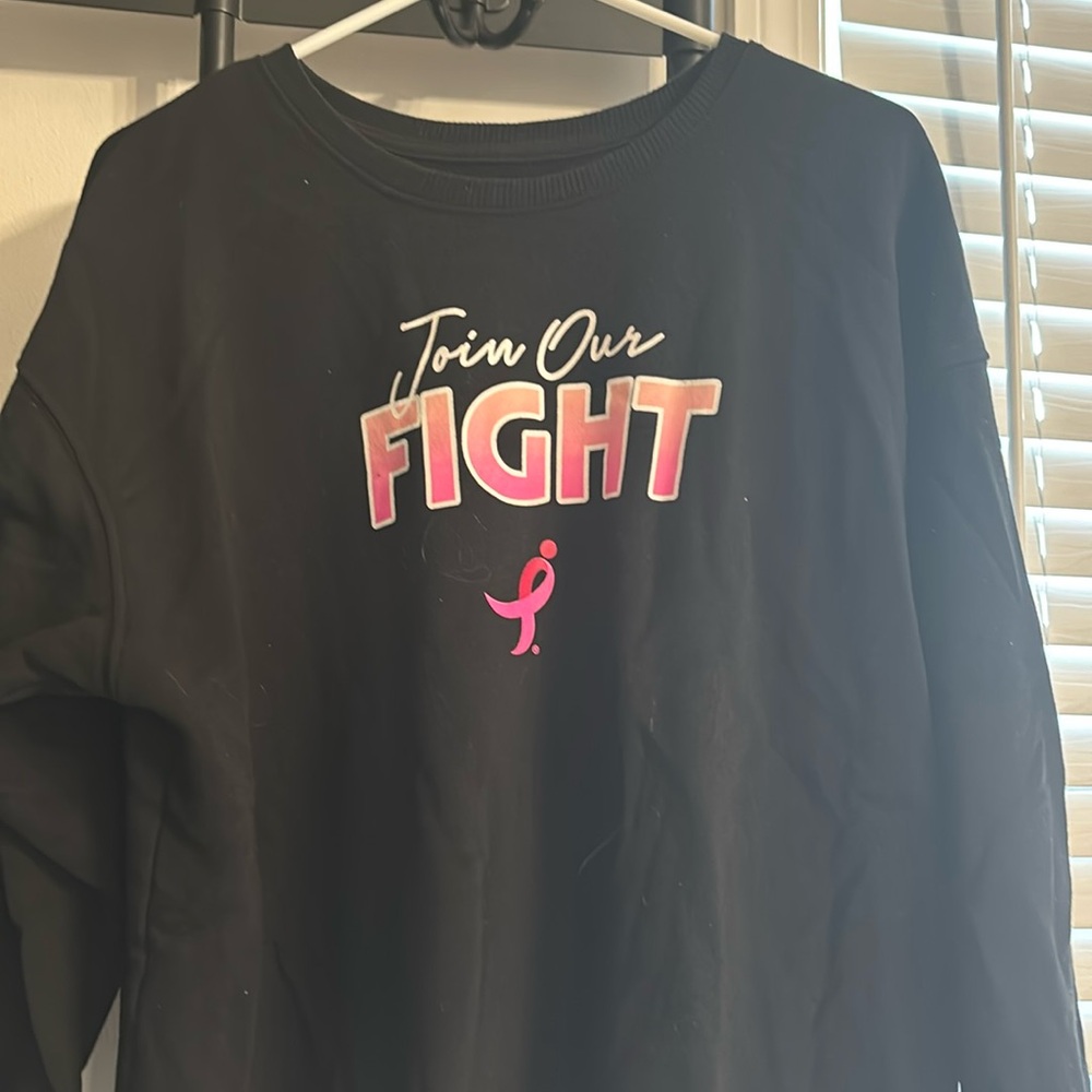 Breast cancer awareness sweatshirt